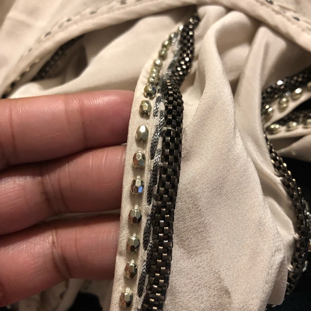 Bebe Racerback Embellished Tank Top - Picture 5 of 5